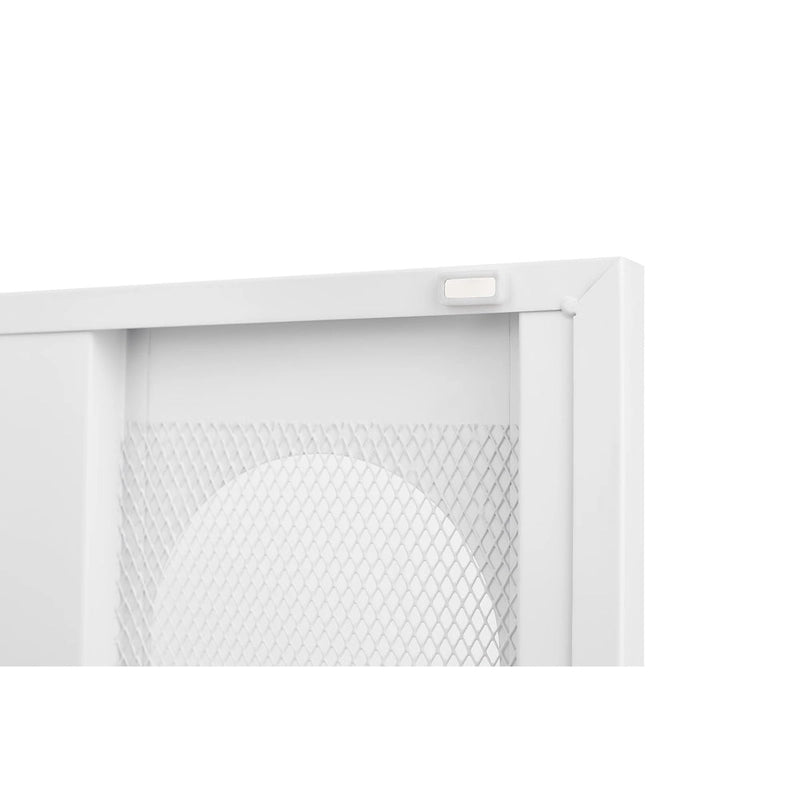 Meuble à chaussures double face de 1,80 m de haut avec cloisons mobiles à double couche et base creuse, conception anti-humidité et antisismique
