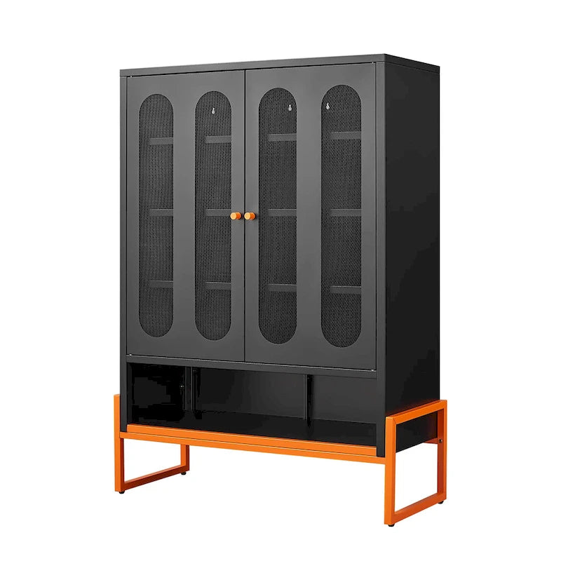 Meuble à chaussures double face de 1,80 m de haut avec cloisons mobiles à double couche et base creuse, conception anti-humidité et antisismique