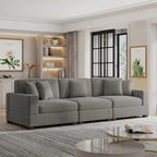 Canapé modulaire moderne surdimensionné avec coussins