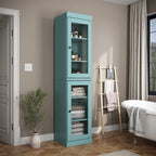 Meuble sous-vasque 100 % bois massif 42 cm avec portes en option par Palace Imports