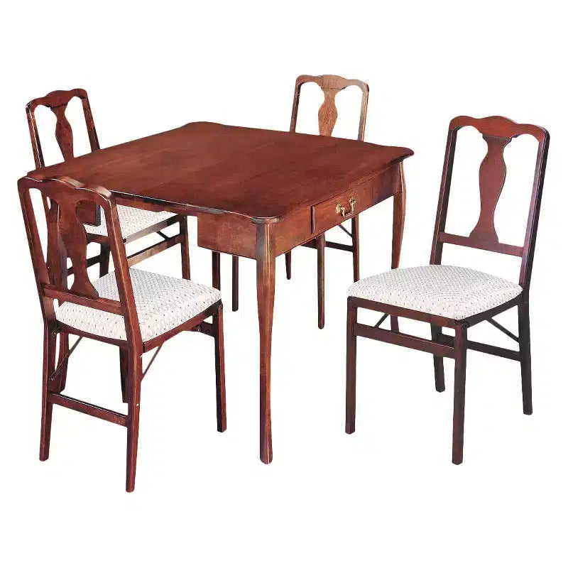 Table console extensible 3 en 1 en bois de cerisier Stakmore