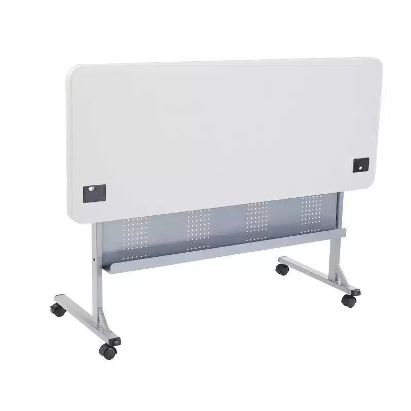 Table de formation 24"x60" Flip-N-Store Gris moucheté - Hampden Furnishings : Mobile, Empilable, Rangement facile