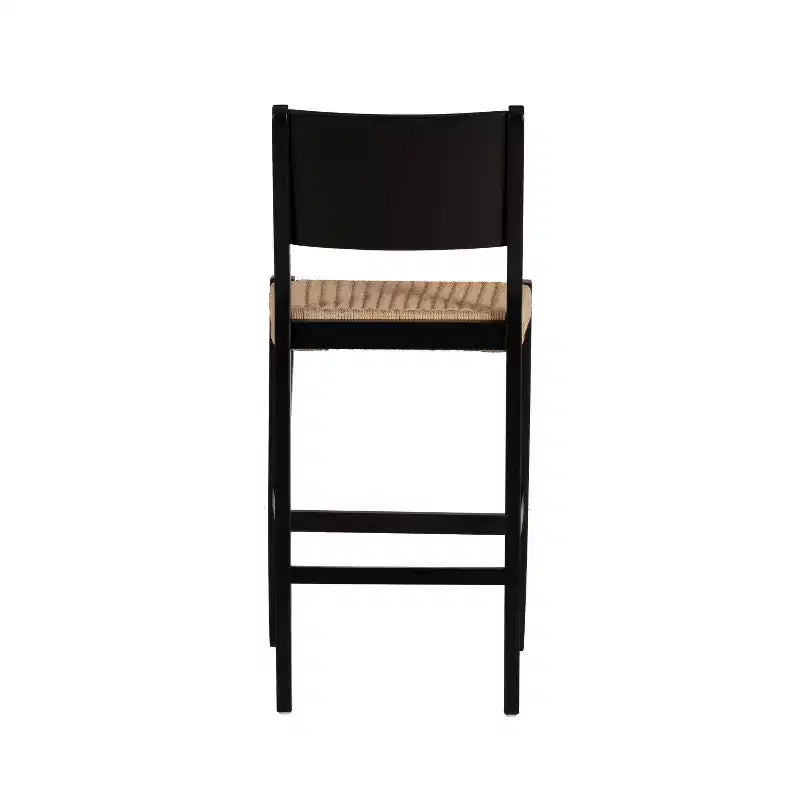 Powell Ensemble de 2 tabourets de bar Clara noirs