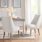 Set of 2 Winfield Dining Chairs Ivory - Martha Stewart