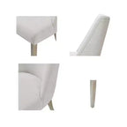Lot de 2 chaises de salle à manger Winfield couleur ivoire - Martha Stewart