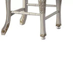 Chaise de salle à manger Vendome 20" finition perle antique - Acme Furniture : Revêtement en cuir élégant, garniture cloutée, cadre en bois