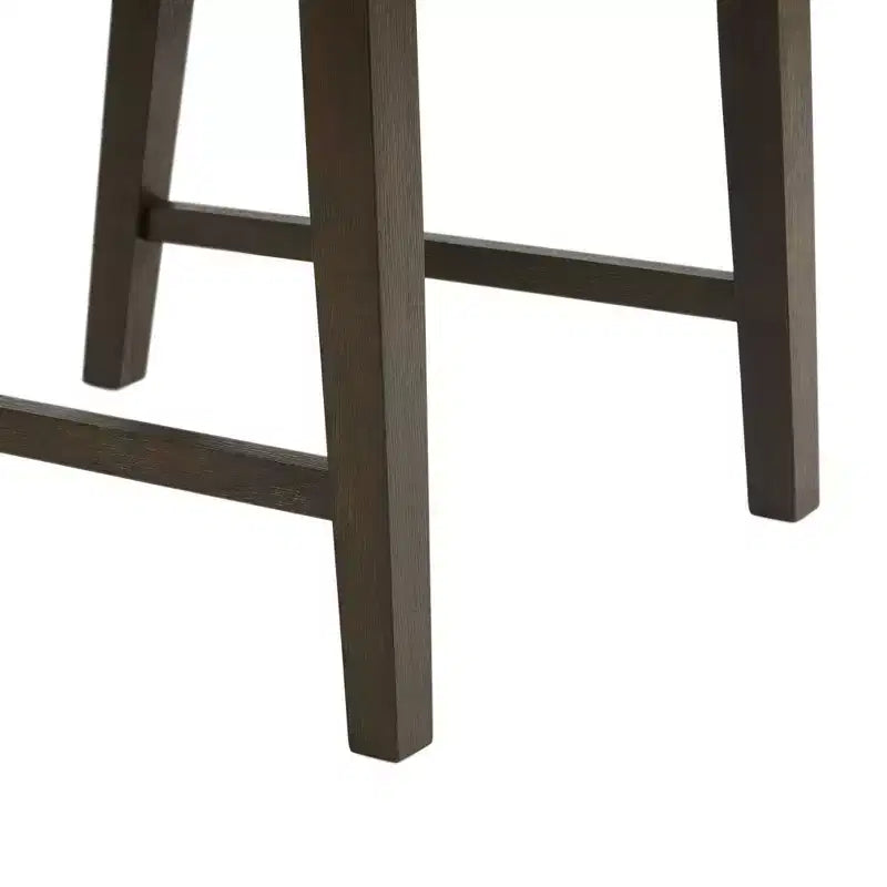 Lot de 2 chaises d'appoint Simms de hauteur standard, noyer - Picket House Furnishings : style Parsons rembourré crème