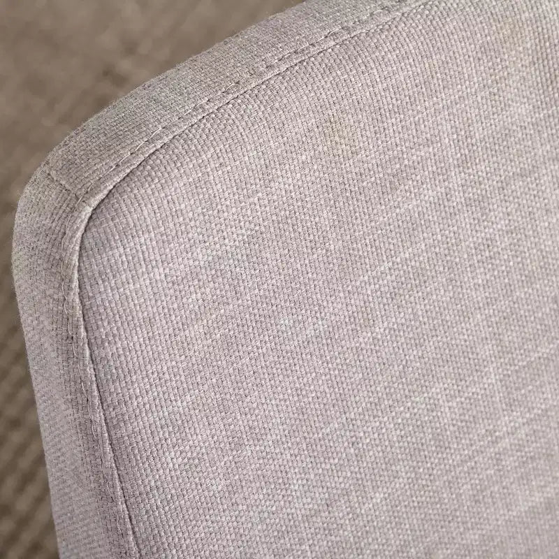 Buylateral Lot de 2 chaises de salle à manger capitonnées de style milieu de siècle en noyer : Style milieu de siècle, cadre en bois d'hévéa, capacité de 113 kg