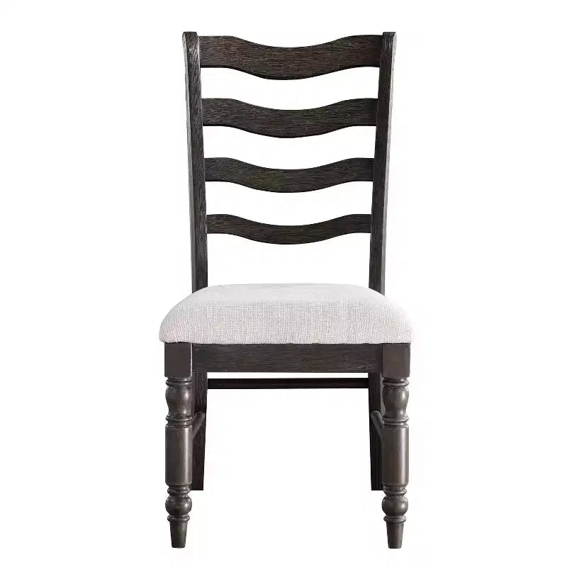 Lot de 2 chaises d'appoint Hutchins espresso délavé - Steve Silver Co.