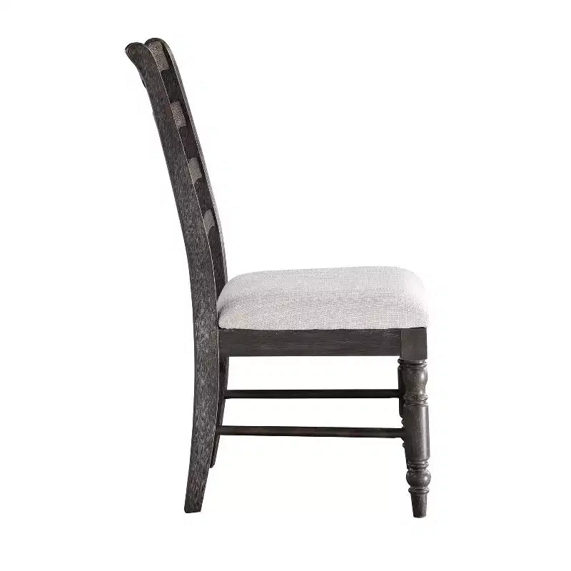 Lot de 2 chaises d'appoint Hutchins espresso délavé - Steve Silver Co.