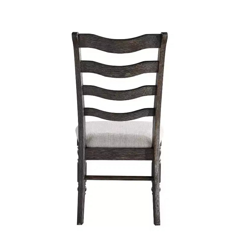 Lot de 2 chaises d'appoint Hutchins espresso délavé - Steve Silver Co.