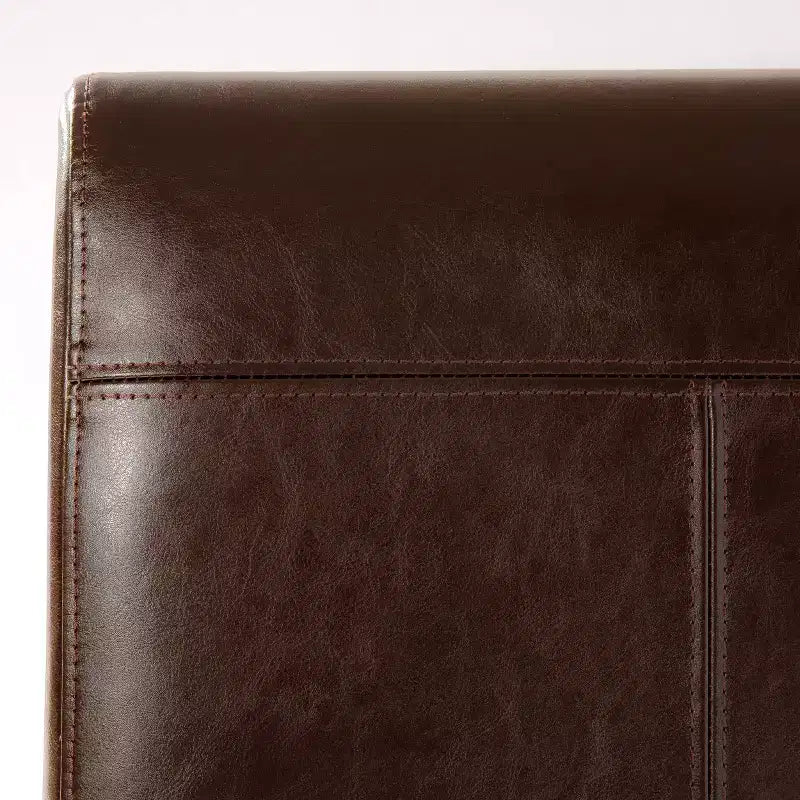 Lot de 4 chaises de salle à manger Pertica T-stitch marron chocolat - Christopher Knight Home : Rembourrées, style de transition