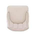 Chaise de salle à manger Eda moderne en velours rembourré crème - Manhattan Comfort