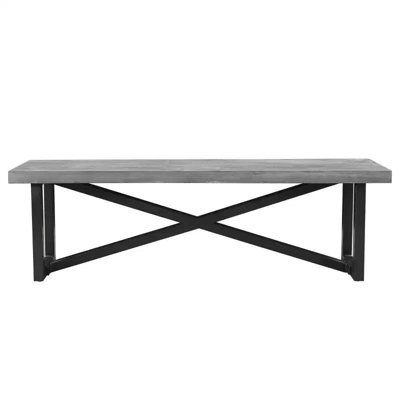 Banc de salle à manger 50" Raven en bois de manguier marron - Timbergirl