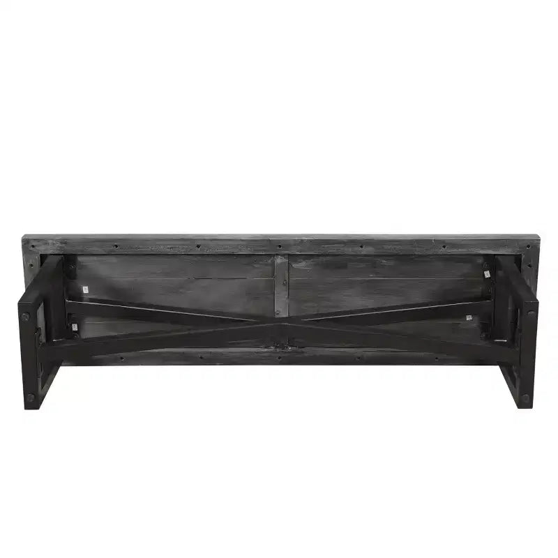 Banc de salle à manger 50" Raven en bois de manguier marron - Timbergirl