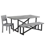 Banc de salle à manger 50" Raven en bois de manguier marron - Timbergirl
