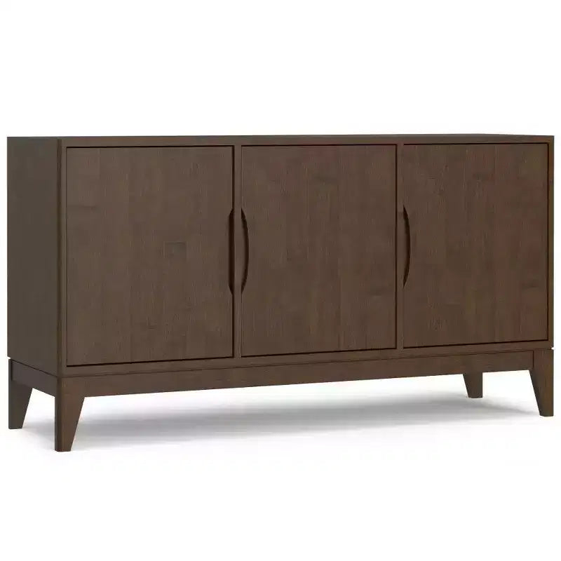 Buffet/Armoire de rangement 3 portes WyndenHall Pearson en noyer brun