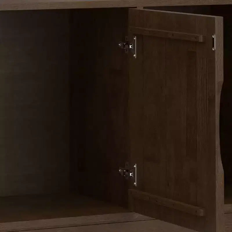 Buffet/Armoire de rangement 3 portes WyndenHall Pearson en noyer brun