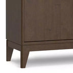 Buffet/Armoire de rangement 3 portes WyndenHall Pearson en noyer brun