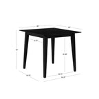 Table de salle à manger Powell Cadence Counter noire