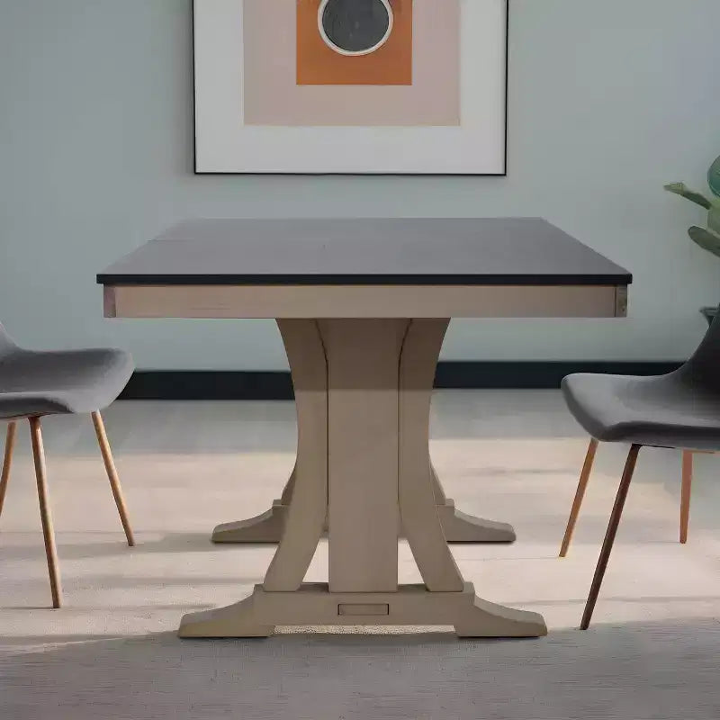Table à manger Talon 59 po brun/gris antique Home Design