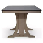 Table à manger Talon 59 po brun/gris antique Home Design