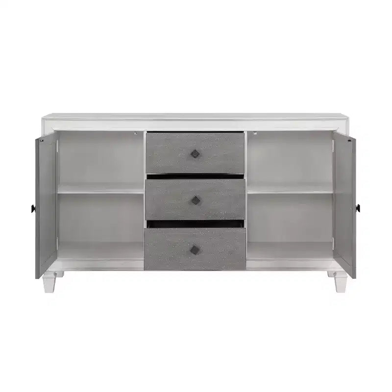Meuble de cuisine et de salle à manger Katia de 70 po avec rangement, aucun assemblage requis - Acme Furniture