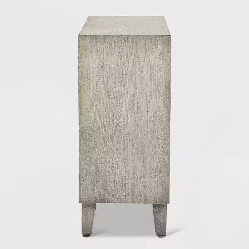 Meuble de bar Friedman avec rangement pour le vin Gris - Finch