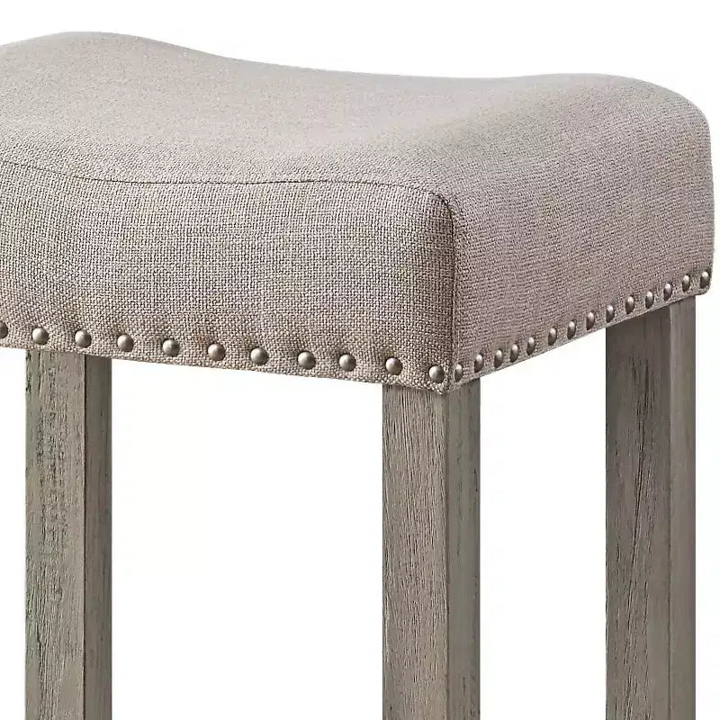 Ensemble table de salle à manger avec plateau en marbre 76" Wandella d'Acme Furniture avec rangement et tabourets cloutés