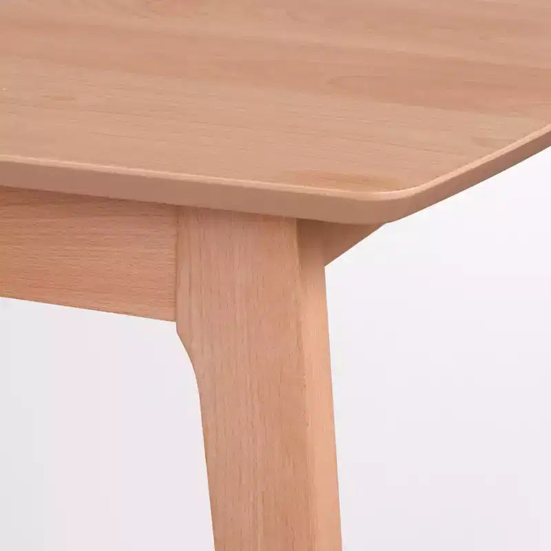 Buylateral Cadix Table à manger moderne du milieu du siècle Hêtre/Naturel