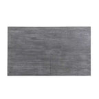 Table à manger en bois de manguier Raven 71 po gris/or - Timbergirl