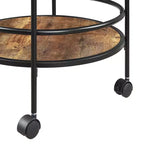 Dessertes de service Charlie Designs2Go Breighton Home en bois de grange/noir