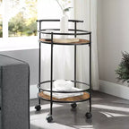 Dessertes de service Charlie Designs2Go Breighton Home en bois de grange/noir