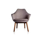 Fauteuil d'appoint en sergé Cronkite gris - Manhattan Comfort