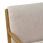 Fauteuil Novak Ink+Ivy crème