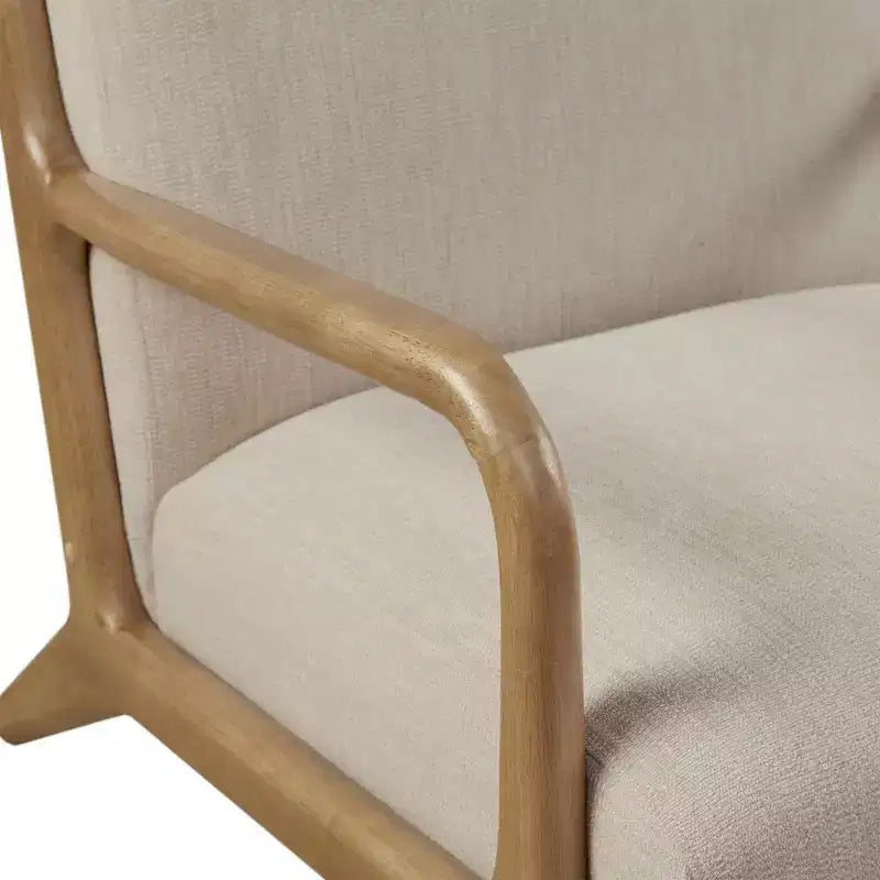 Fauteuil Novak Ink+Ivy crème