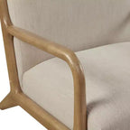 Fauteuil Novak Ink+Ivy crème