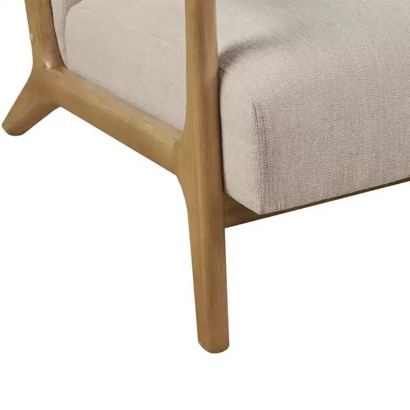 Fauteuil Novak Ink+Ivy crème