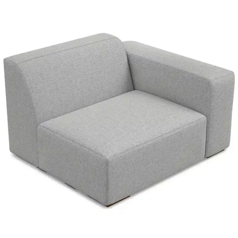 WyndenHall Biggs Module Accoudoir Droit Gris Pâle