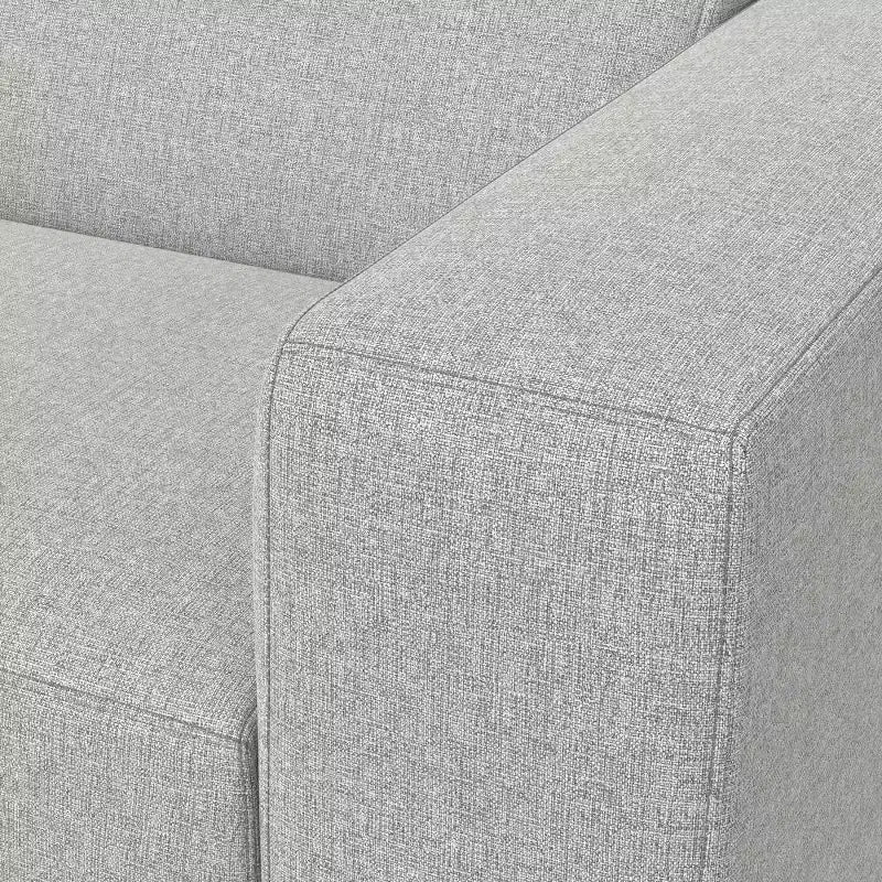 WyndenHall Biggs Module Accoudoir Droit Gris Pâle