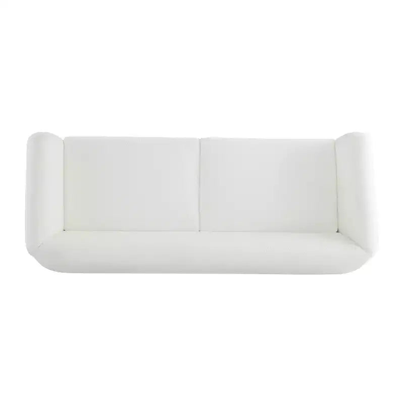 Canapé 3 places Christopher Knight Home Mia en tissu bouclé, 210 cm, beige