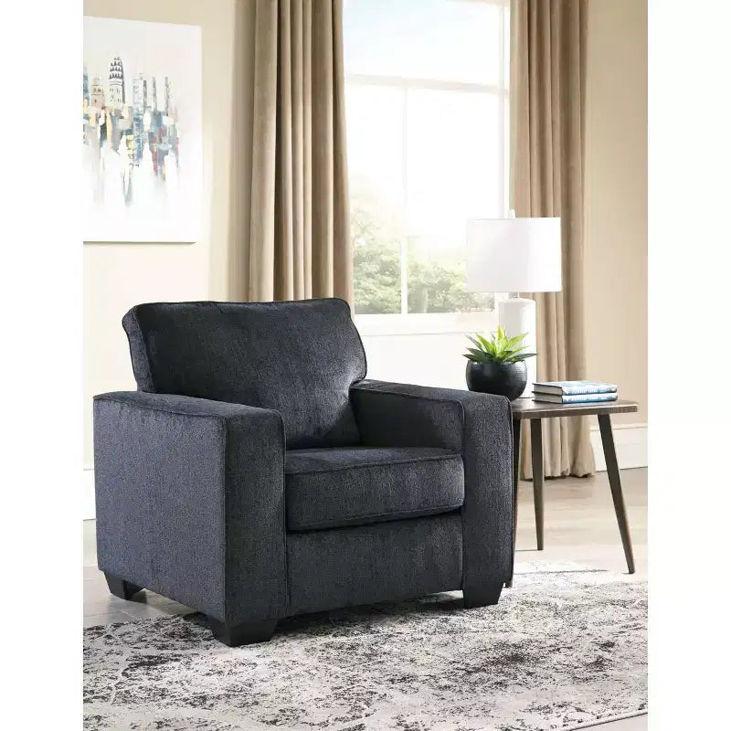 Fauteuil d'appoint Altari Slate : Rembourrage moelleux contemporain, aucun assemblage requis - Signature Design by Ashley