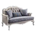 Canapé Ciddrenar Acme Furniture, finition blanche