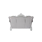 Canapé Versailles Acme Furniture Tissu ivoire/Fini blanc cassé