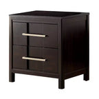 HOMES: Inside + Out Dendro 2 Drawer Nightstand Espresso