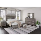 Table de chevet Ralinksi noire/grise/beige - Signature Design by Ashley