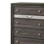 Commode Naima Acme Furniture, finition grise