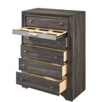 Commode Naima Acme Furniture, finition grise