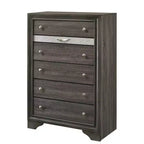 Commode Naima Acme Furniture, finition grise
