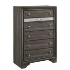 Commode Naima Acme Furniture, finition grise